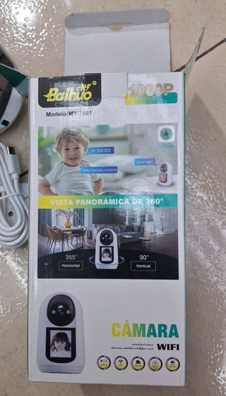 Cámara Inteligente con Pantalla 360°