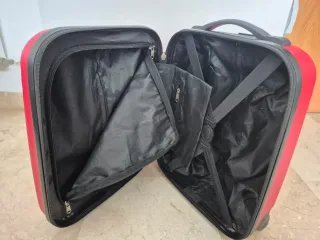 Maleta Trolley Infantil Disney Minnie Roja