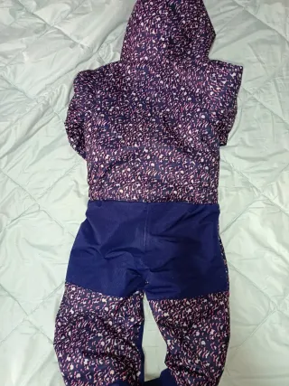 Mono de nieve niña estampado