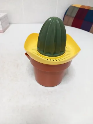 Exprimidor de cítricos con diseño de cactus