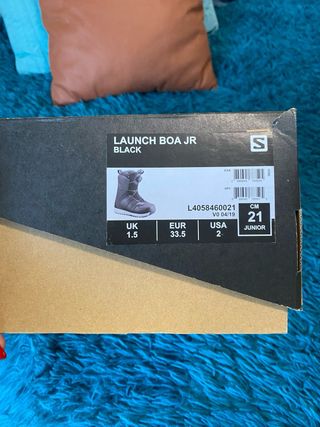 Botas Snow Salomon Niño