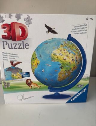 Puzzle 3D Globo Terráqueo Ravensburger