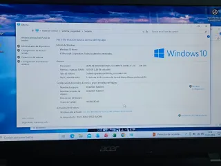 Portátil Acer Negro