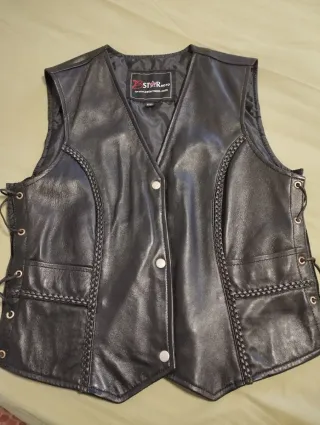 Chaleco de piel mujer nuevo