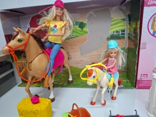 Barbie y sus caballos