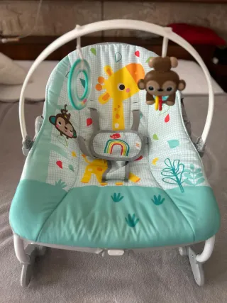 Andadera para bebé silla mesedora