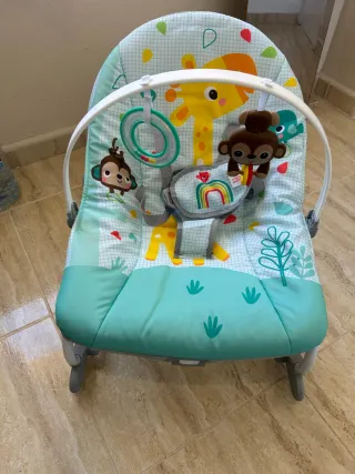 Andadera para bebé silla mesedora