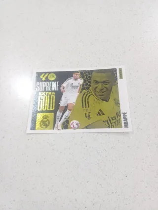 Cromo Supreme Extra Gold Mbappé