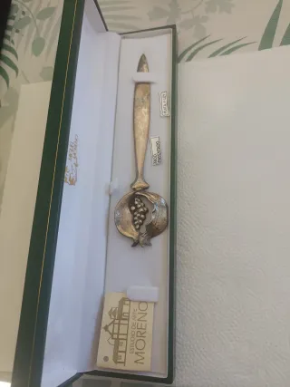 Abre cartas, plata taller Miguel Moreno.