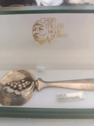 Abre cartas, plata taller Miguel Moreno.