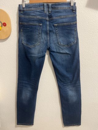 Tejano Slim Fit Azul Talla M