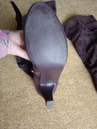 Botas altas marrones