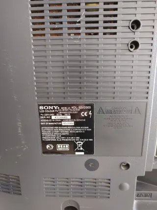 Televisor Sony Bravia 32 con Mando