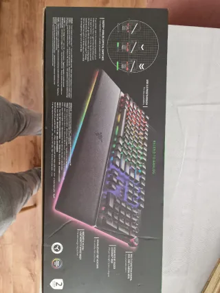 Teclado Razer Huntsman V2 Analógico Negro