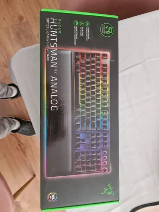 Teclado Razer Huntsman V2 Analógico Negro