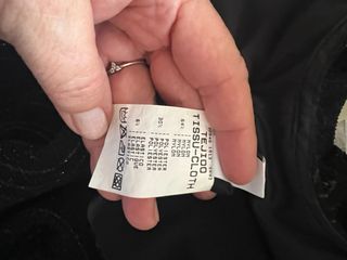 Vestido fiesta Roberto Verino negro