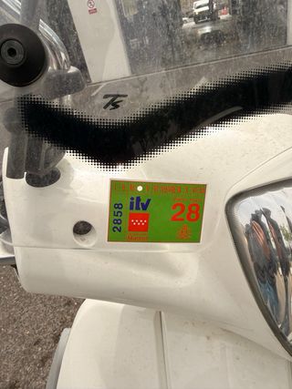 Piaggio Liberty 125cc Blanca, 1 plaza.