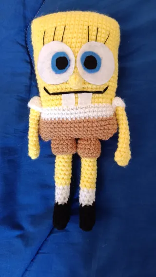 Spongebob Amigurumi Fatto a Mano