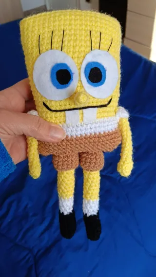 Spongebob Amigurumi Fatto a Mano