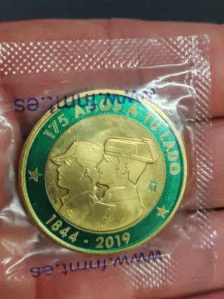 Moneda Guardia Civil España