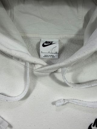 Sudadera Nike Básica Blanca
