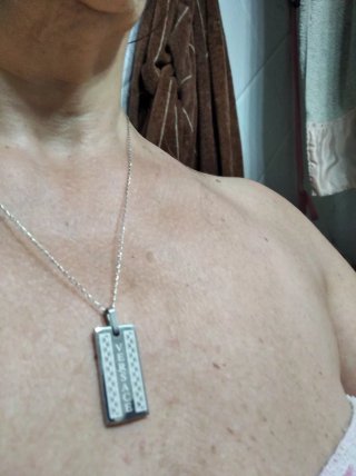 Colgante Plata Versace muy Original Nuevo