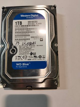 Disco 1TB WD Blue WD10EZEX 3.5" SATA 7200RPM