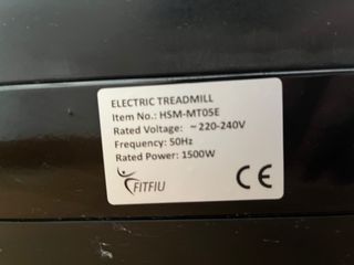 Cinta de correr Fitfiu HSM-MT05E 1500W