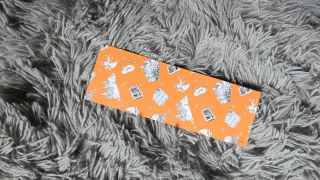 Marcapáginas naranja Harry Potter