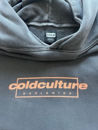 Sudadera Cold Culture Gris Oscuro Talla L