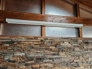 Pantalla de Proyector Blanca 80 pulgadas.