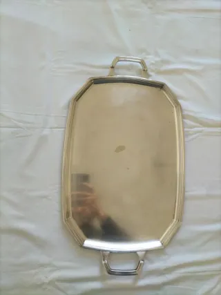 Vajilla antigua bandeja fuente servir art deco