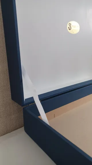 Cofre / Caja Grande Azul Resistente