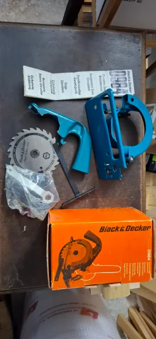 Sierra Circular Vintage Black&Decker D984