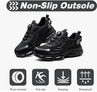 Zapatos de Seguridad Negros Unisex