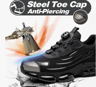 Zapatos de Seguridad Negros Unisex