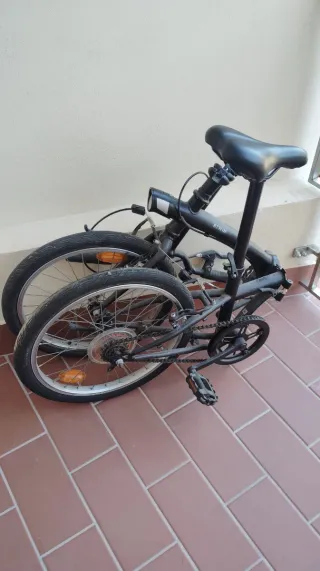 Bicicleta Plegable Decathlon