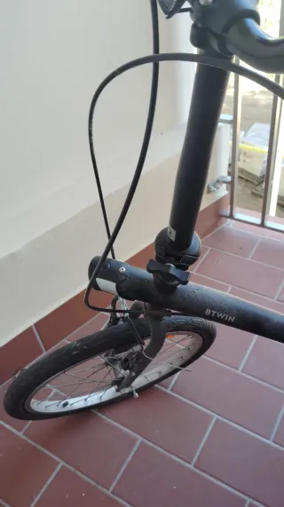 Bicicleta Plegable Decathlon