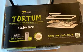 Terrario Tortugas Tortum 55x30x20cm