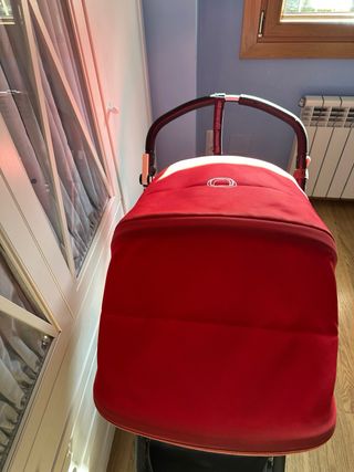 Carro Bugaboo Camaleon Rojo y Negro