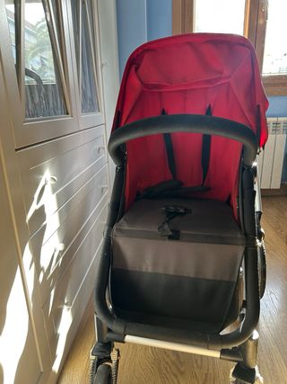 Carro Bugaboo Camaleon Rojo y Negro