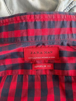 Lote 5 Camisas Zara Hombre