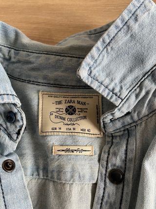 Lote 5 Camisas Zara Hombre