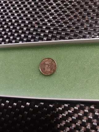 Moneda 1 Céntimo Peseta 1913  estrella 3