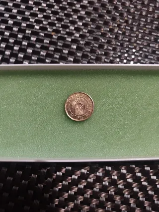 Moneda 1 Céntimo Peseta 1913  estrella 3