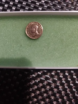 Moneda 1 Céntimo Peseta 1913  estrella 3