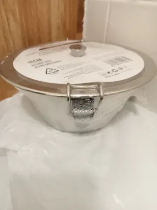 Flanera 16cm Acero Inox con Tapa