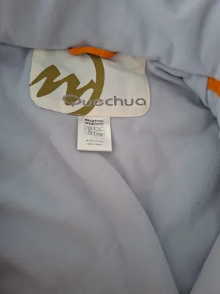 Anorak Nieve Gris y Blanco