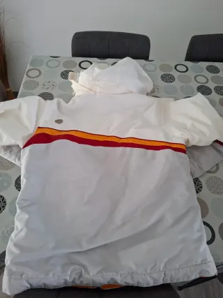 Anorak Nieve Gris y Blanco