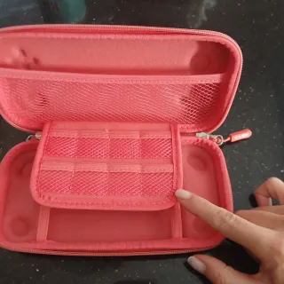 Funda Nintendo Switch Lite Rosa